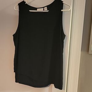 Chico's Black Sleeveless Top